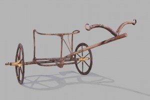 King Tut's hunting chariot