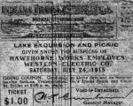 Ticket to the 1915 picnic