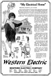 Western Electric ad in October 16th, 1915 issue of The Literary Digest